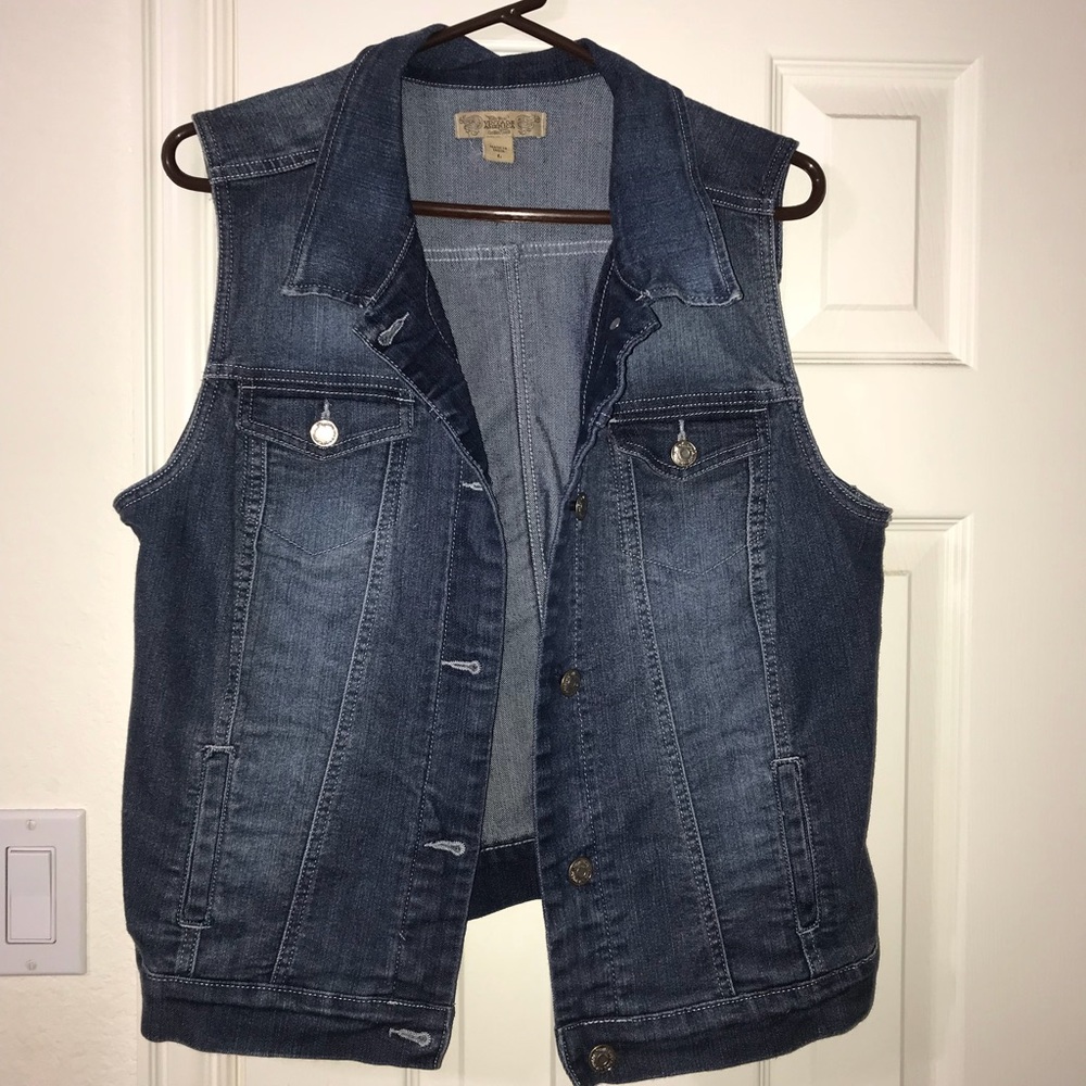 Denim vest